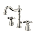 Robinet de salle de bain à large entraxe Heritage de 8 po