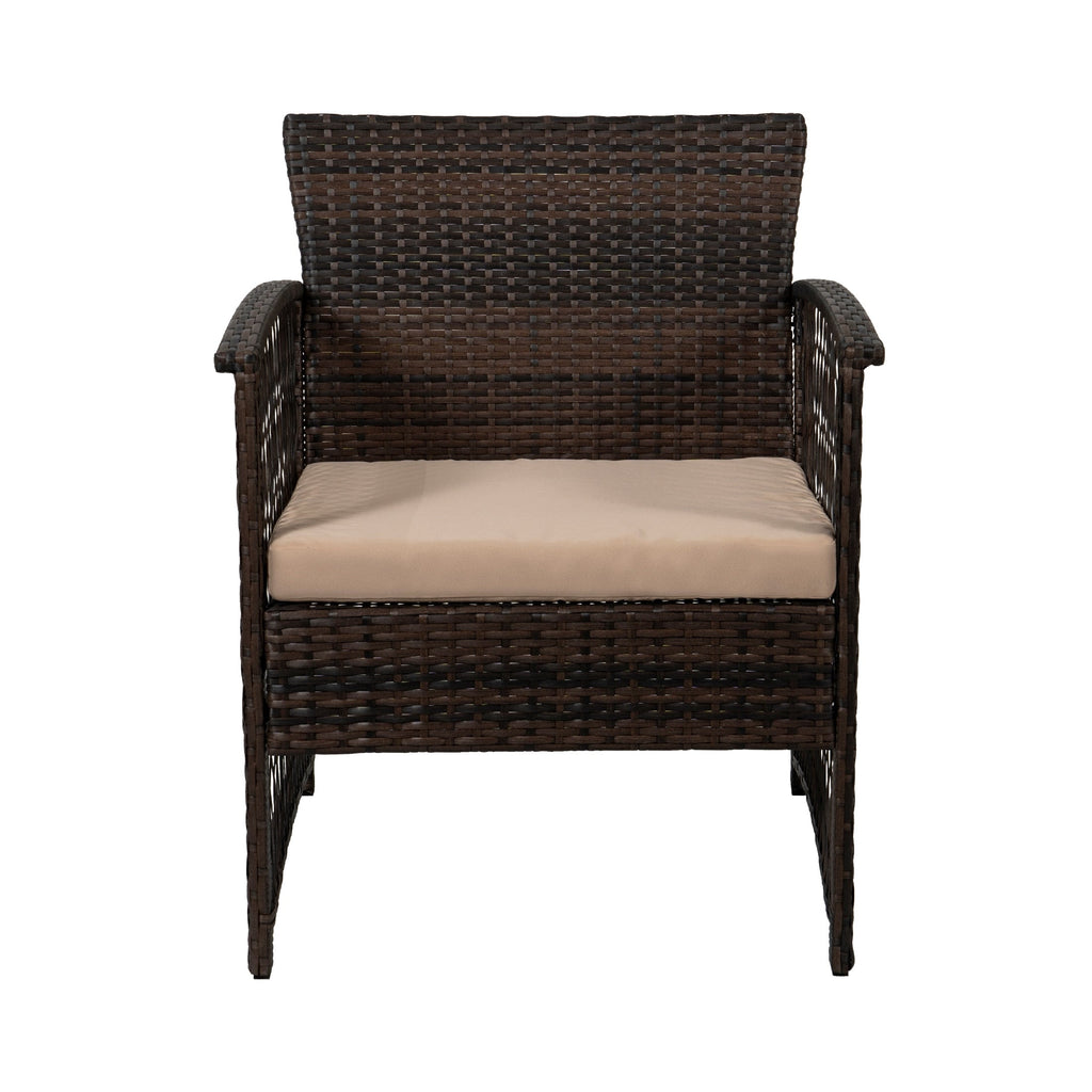 Ensemble de patio bistro en osier Heritage Outdoor 3 pièces