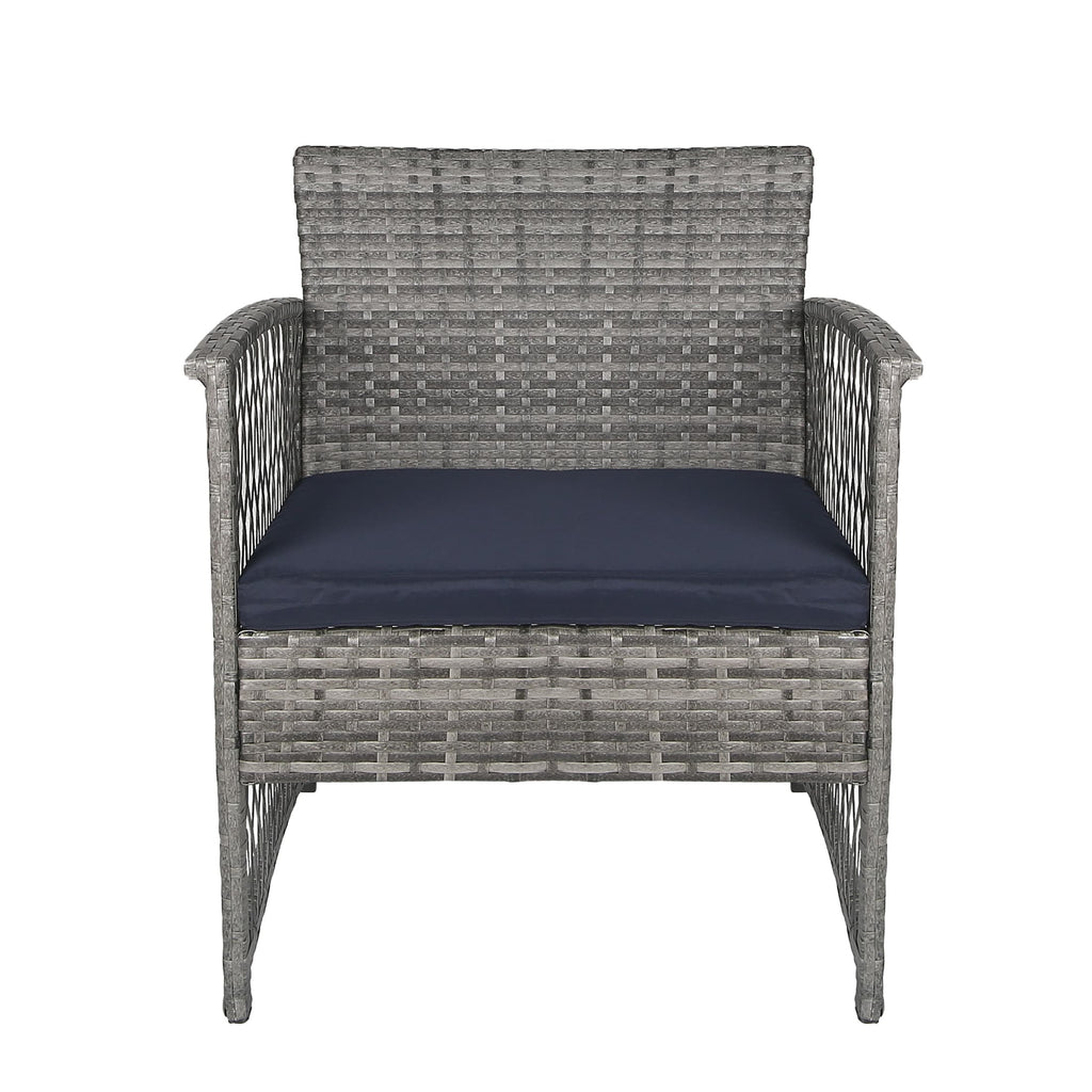 Ensemble de patio bistro en osier Heritage Outdoor 3 pièces