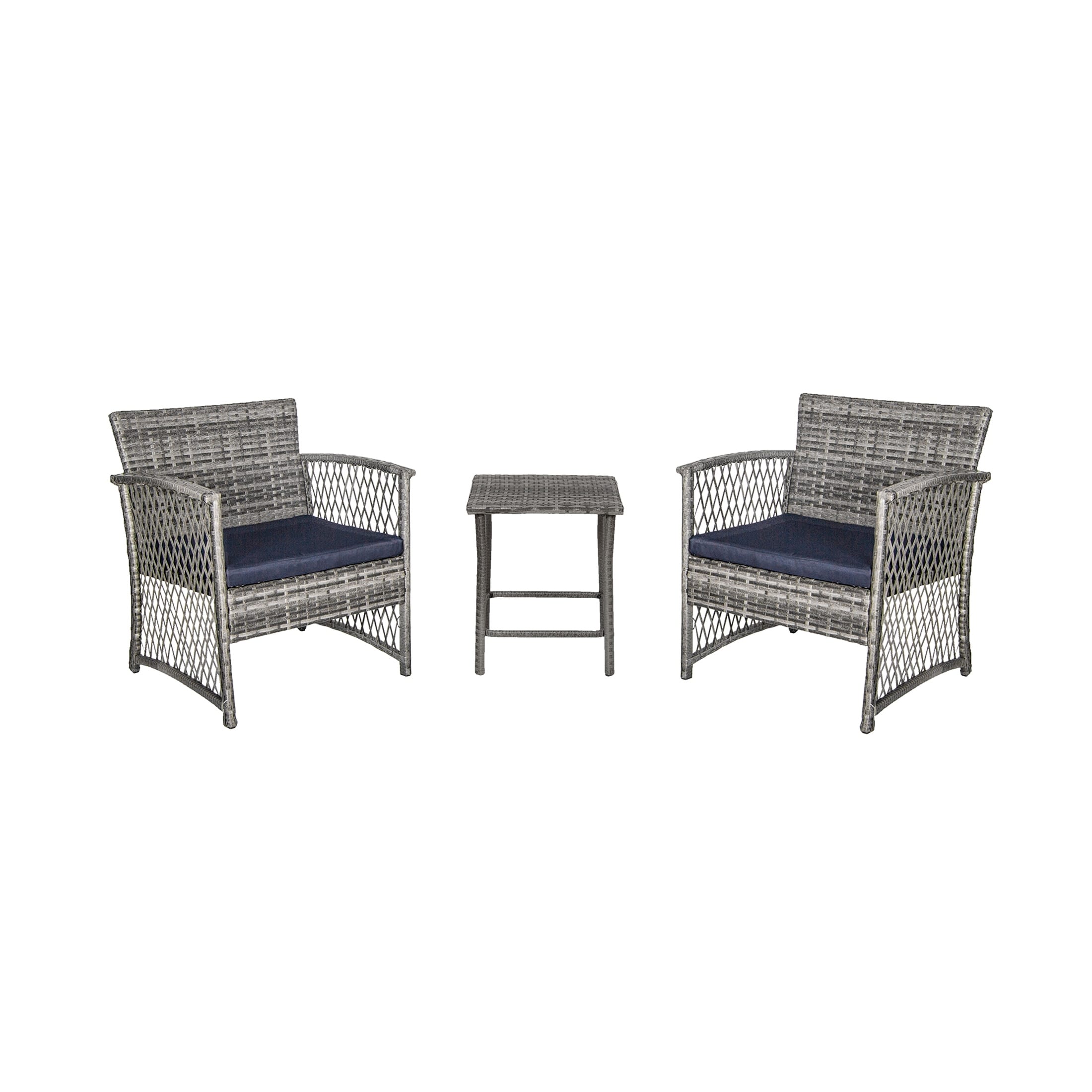 Ensemble de patio bistro en osier Heritage Outdoor 3 pièces