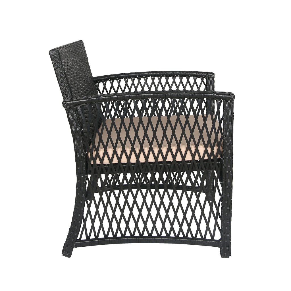 Ensemble de patio bistro en osier Heritage Outdoor 3 pièces