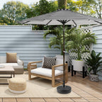 Parasol de patio Holme de 9 pieds et support de base