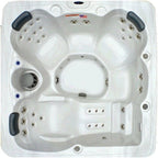 Spa 51 jets Home and Garden pour 5 personnes avec jets en acier inoxydable et ozone - 80 x 80 x 34