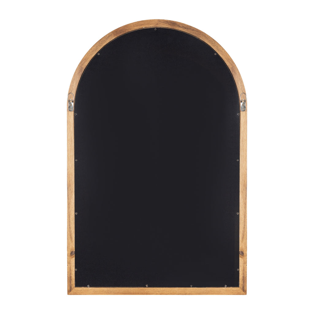 Miroir mural en bois Arch de Kate et Laurel Hatherleigh