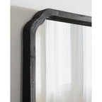 Miroir mural carré en bois Kate et Laurel Marston