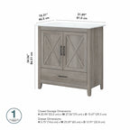 Meuble-lavabo Key West 32 W avec lavabo par Bush Furniture