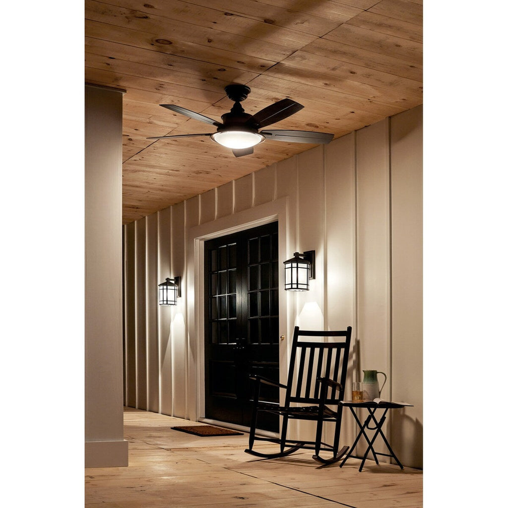 Ventilateur de plafond Kichler Cameron 52 à 5 pales à LED avec télécommande