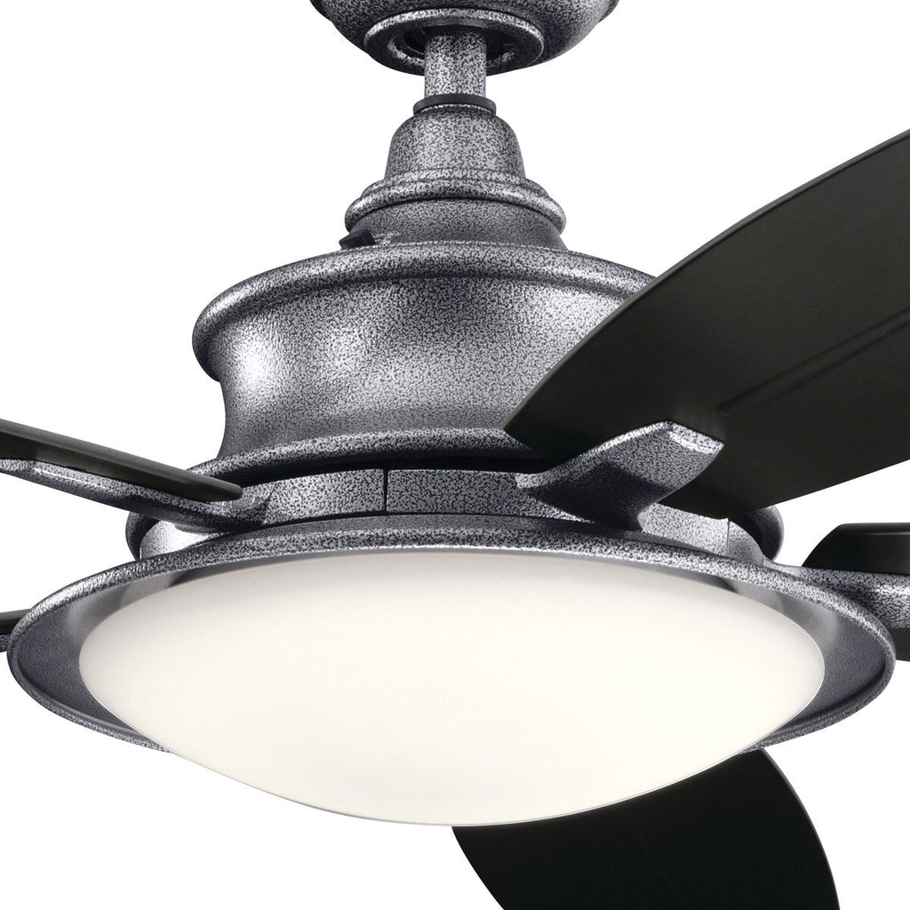 Ventilateur de plafond Kichler Cameron 52 à 5 pales à LED avec télécommande