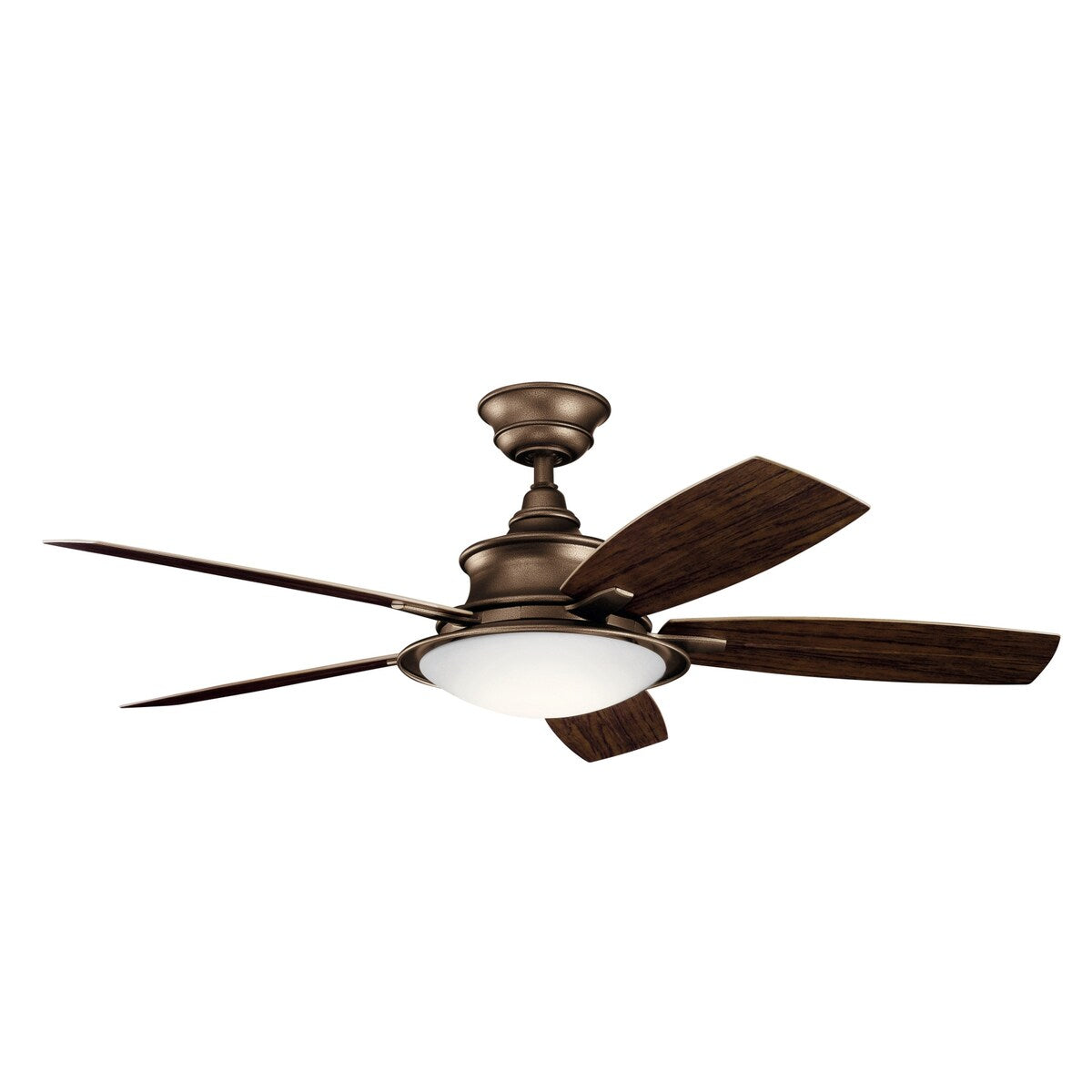Ventilateur de plafond Kichler Cameron 52 à 5 pales à LED avec télécommande