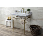 Robinet de salle de bain à large entraxe Heritage de 8 po