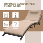 Ensemble de chaises longues d'extérieur 3 pièces Kullavik