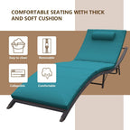 Ensemble de chaises longues d'extérieur 3 pièces Kullavik