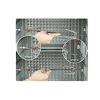 Four grille-pain de comptoir LNC 12 en 1 de grande capacité (34 pintes), convection, rôtissoire et friteuse à air - 19,5 L x 15 l x 12,5 H