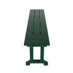 Banc de terrasse extérieur Polytrends Laguna en PEHD toutes saisons 65