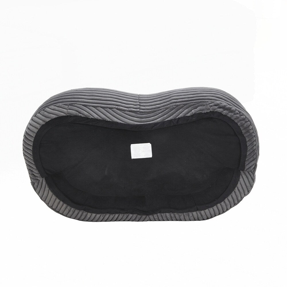 Canapé confortable et durable, fauteuil poire à dossier haut pour adultes et enfants - 2 places