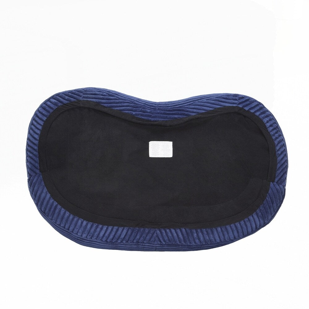 Canapé confortable et durable, fauteuil poire à dossier haut pour adultes et enfants - 2 places