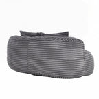 Canapé confortable et durable, fauteuil poire à dossier haut pour adultes et enfants - 2 places