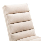 Fauteuil de massage inclinable en lin intérieur avec télécommande, fauteuil de massage électrique ergonomique, 5 modes