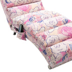 Fauteuil de massage inclinable en lin intérieur avec télécommande, fauteuil de massage électrique ergonomique, 5 modes
