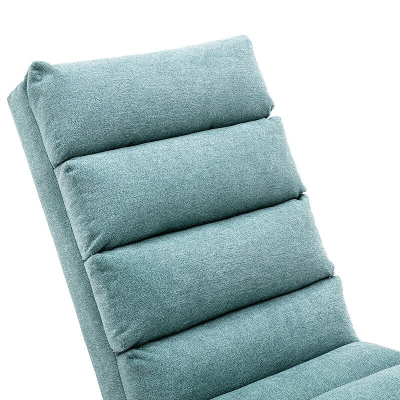 Fauteuil de massage inclinable en lin intérieur avec télécommande, fauteuil de massage électrique ergonomique, 5 modes