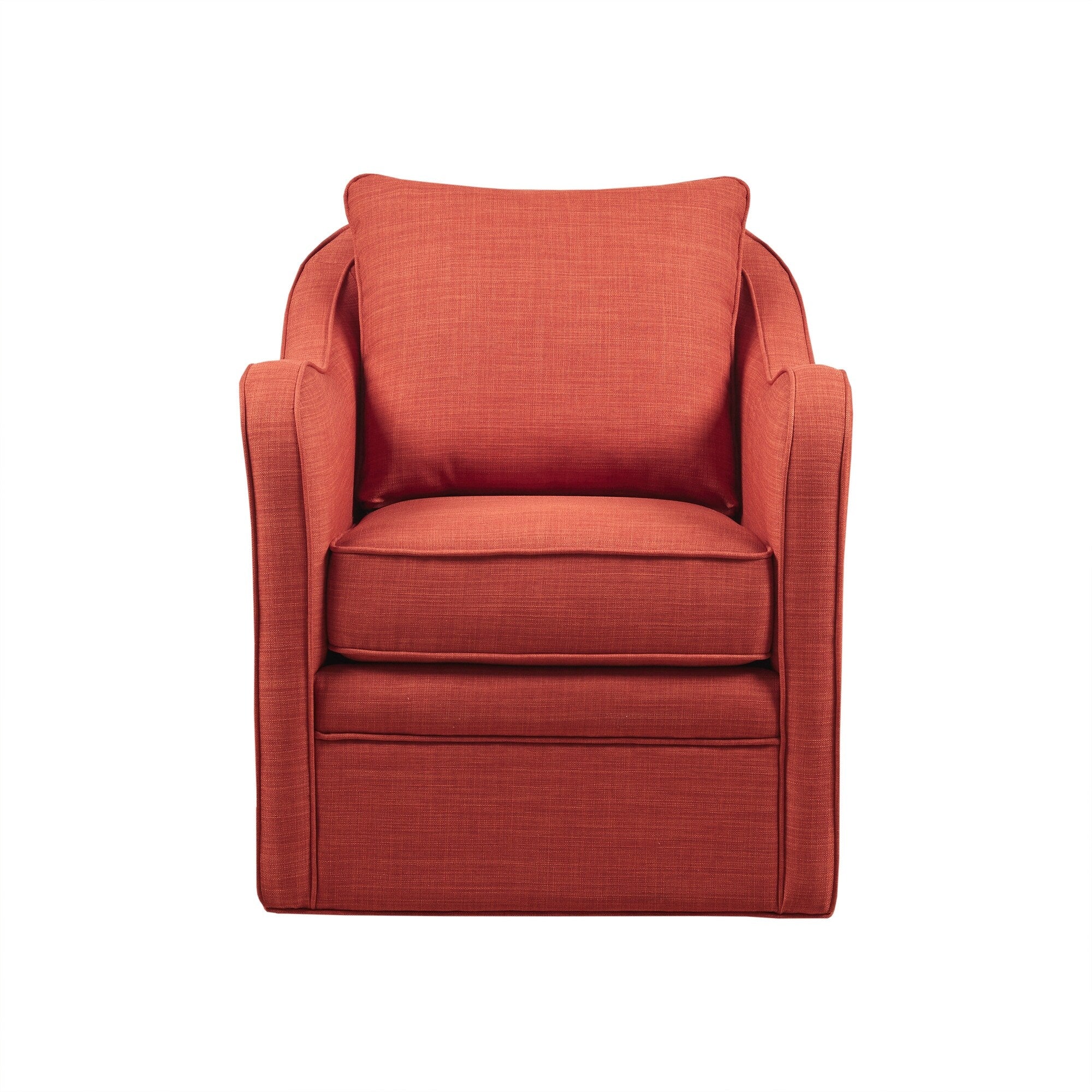 Fauteuil pivotant incurvé rembourré Madison Park Betty