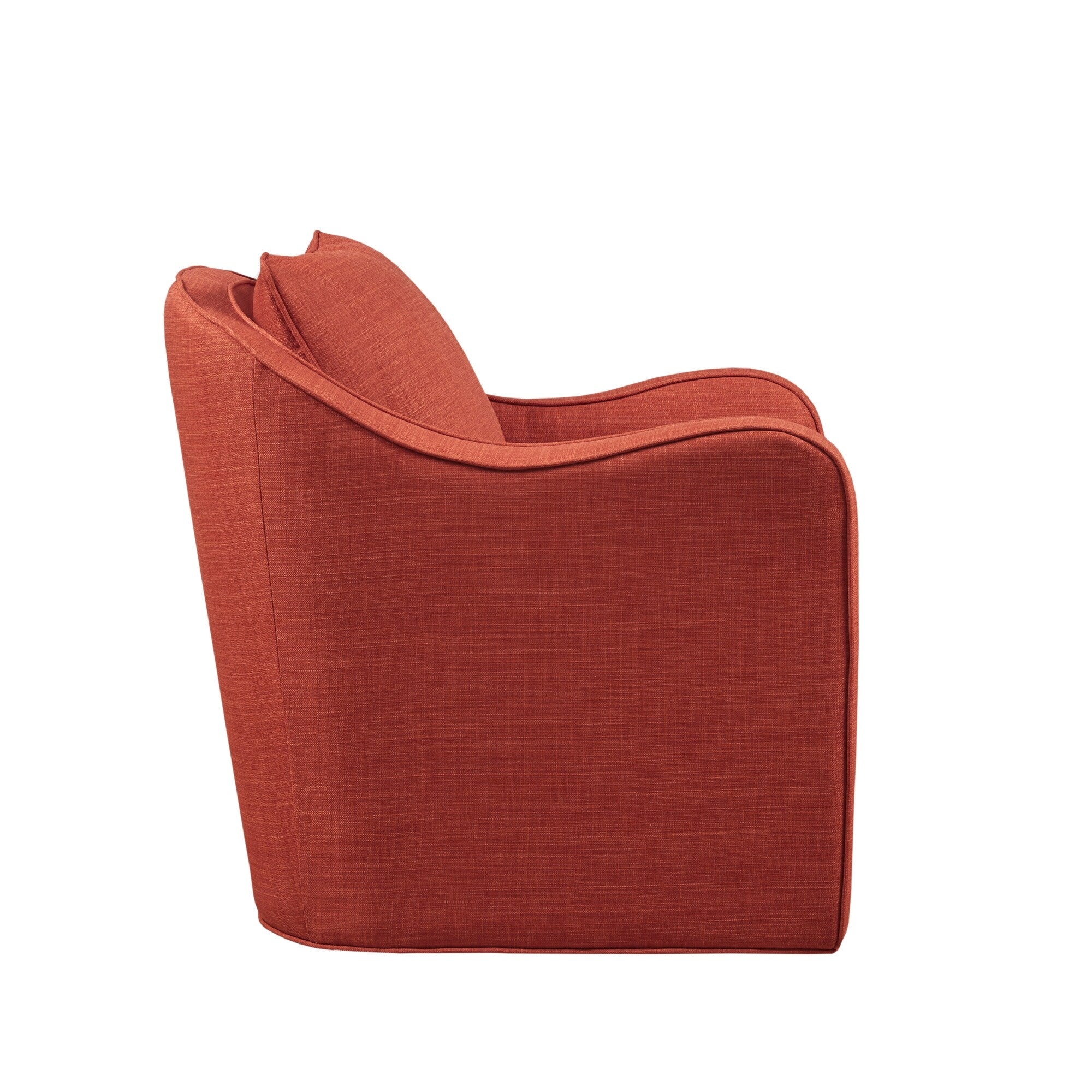 Fauteuil pivotant incurvé rembourré Madison Park Betty