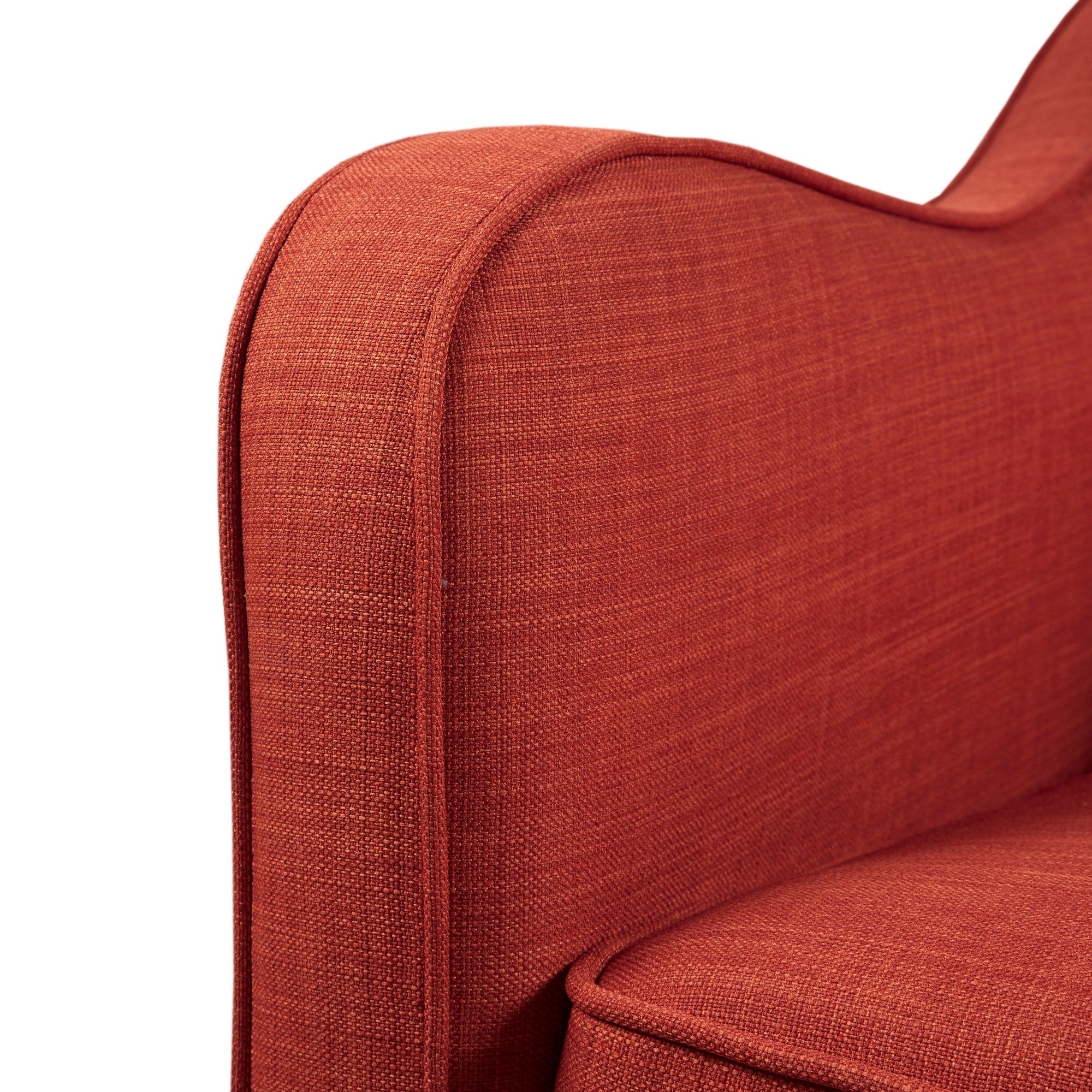 Fauteuil pivotant incurvé rembourré Madison Park Betty