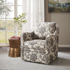 Fauteuil pivotant incurvé rembourré Madison Park Betty