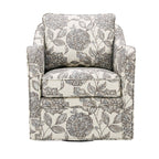 Fauteuil pivotant incurvé rembourré Madison Park Betty