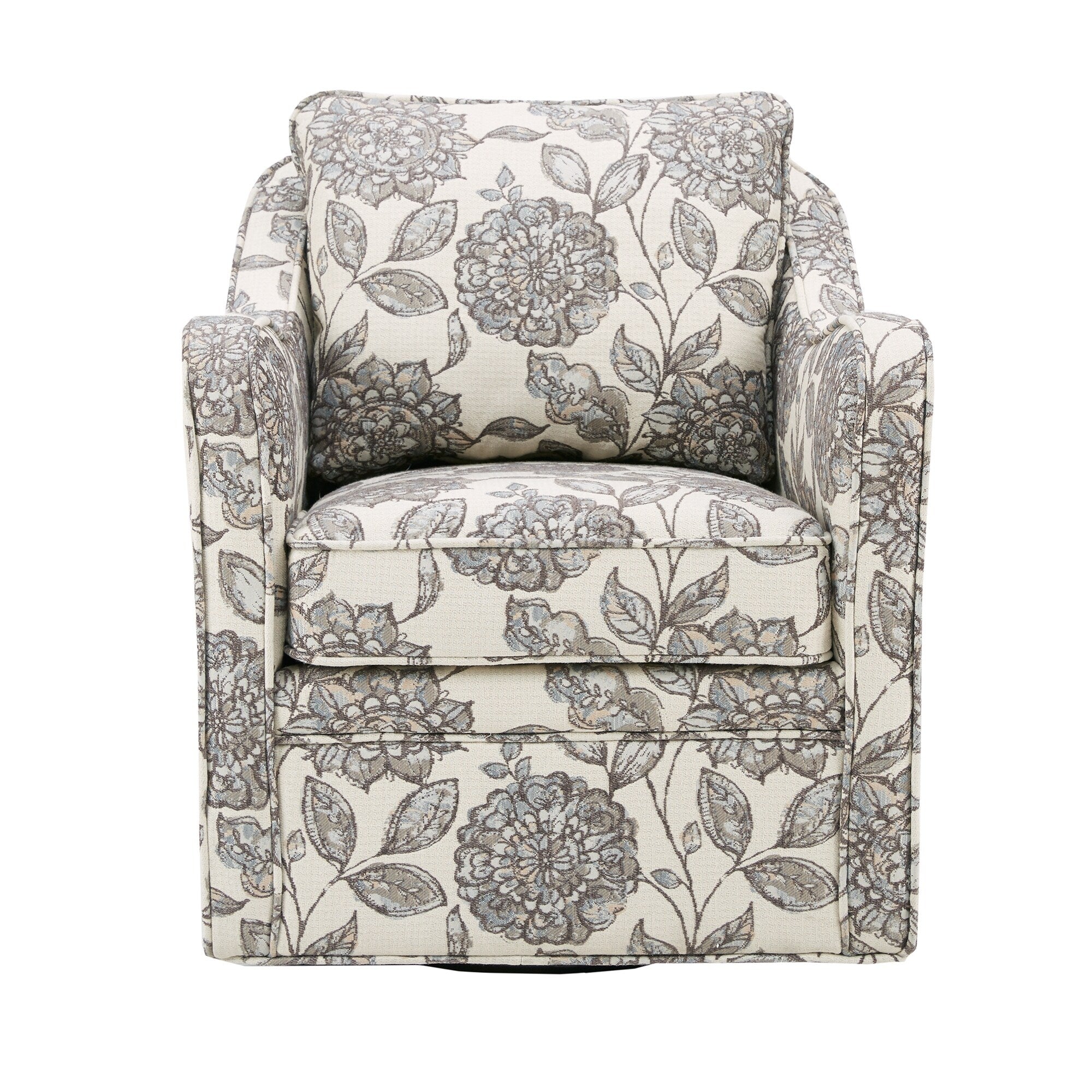 Fauteuil pivotant incurvé rembourré Madison Park Betty