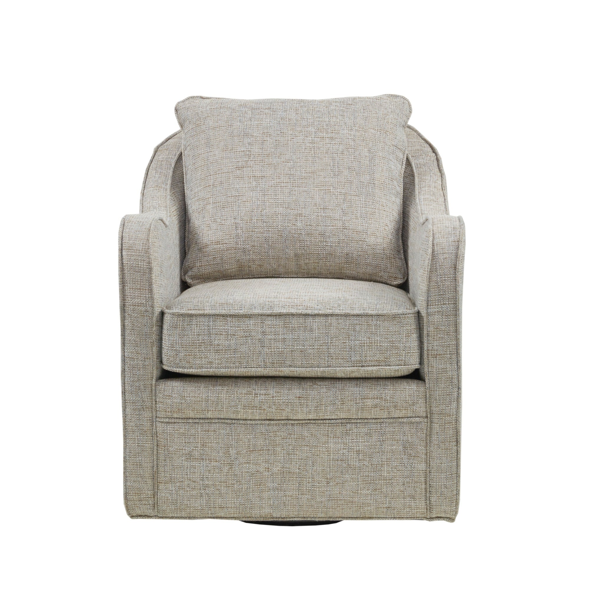 Fauteuil pivotant incurvé rembourré Madison Park Betty