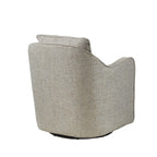 Fauteuil pivotant incurvé rembourré Madison Park Betty