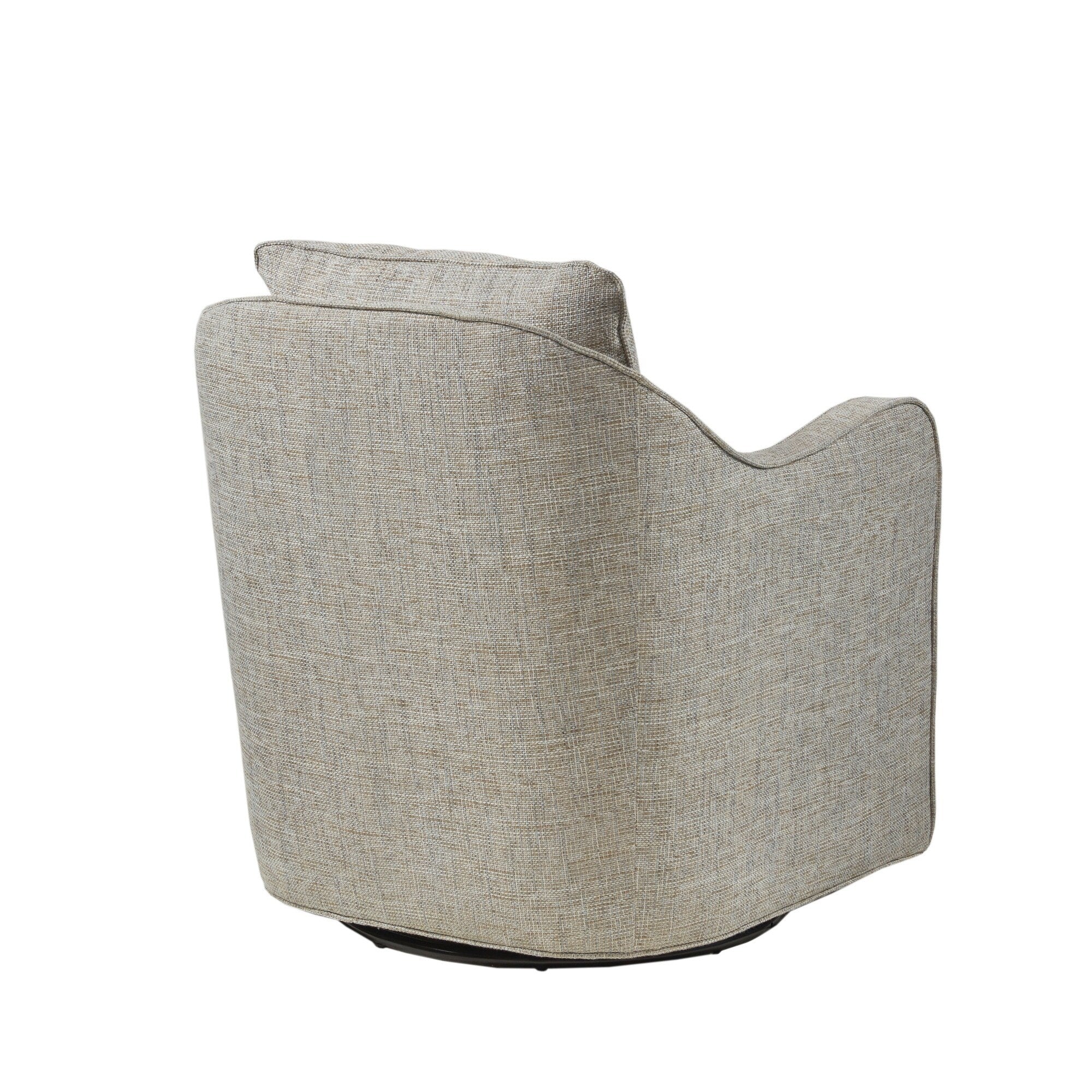 Fauteuil pivotant incurvé rembourré Madison Park Betty
