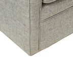 Fauteuil pivotant incurvé rembourré Madison Park Betty