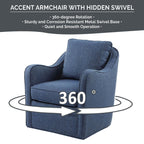 Fauteuil pivotant incurvé rembourré Madison Park Betty