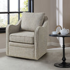 Fauteuil pivotant incurvé rembourré Madison Park Betty