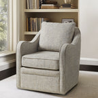 Fauteuil pivotant incurvé rembourré Madison Park Betty