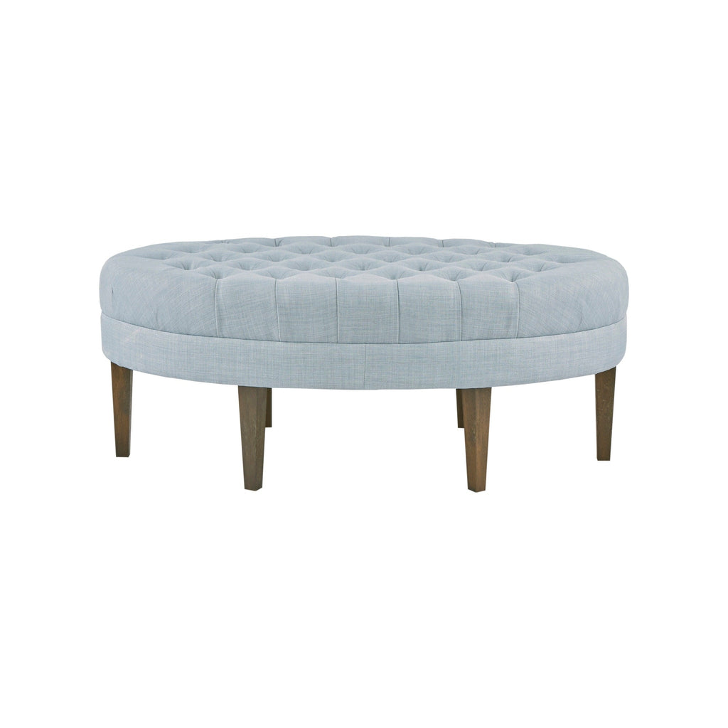 Pouf rembourré touffeté en bois massif Madision Park Chase en forme de planche de surf