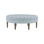 Pouf rembourré touffeté en bois massif Madision Park Chase en forme de planche de surf
