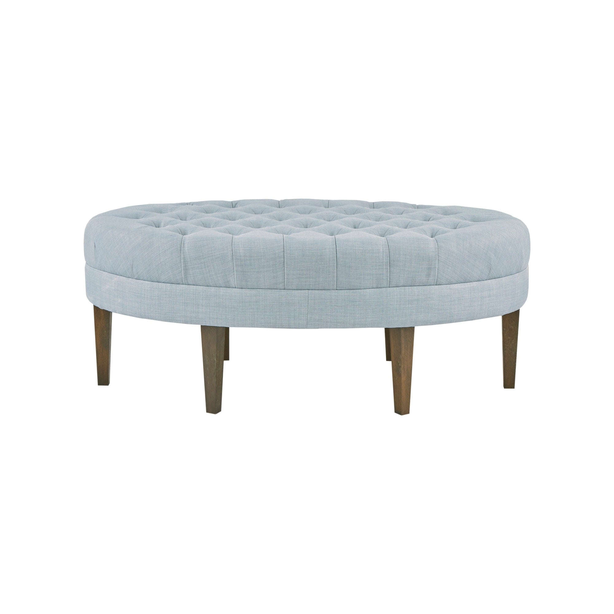 Pouf rembourré touffeté en bois massif Madision Park Chase en forme de planche de surf
