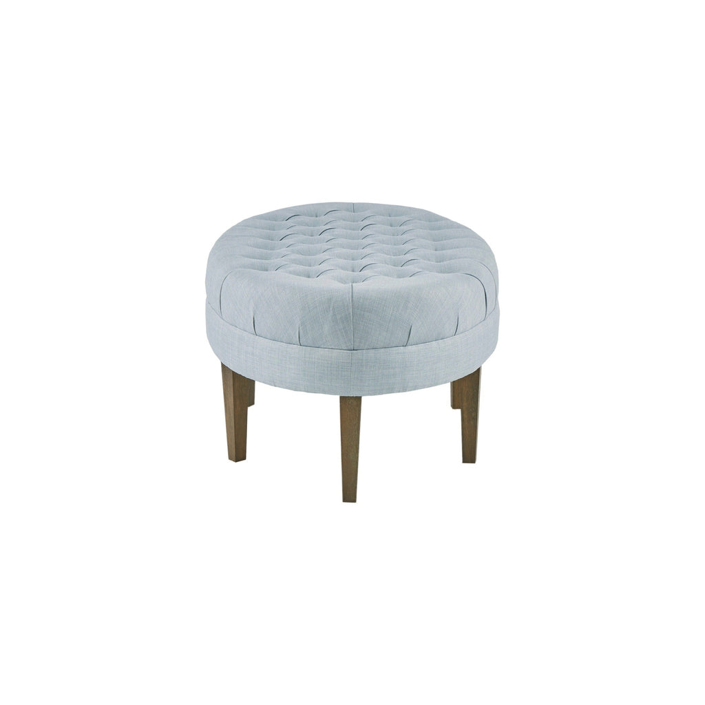 Pouf rembourré touffeté en bois massif Madision Park Chase en forme de planche de surf
