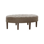 Pouf rembourré touffeté en bois massif Madision Park Chase en forme de planche de surf