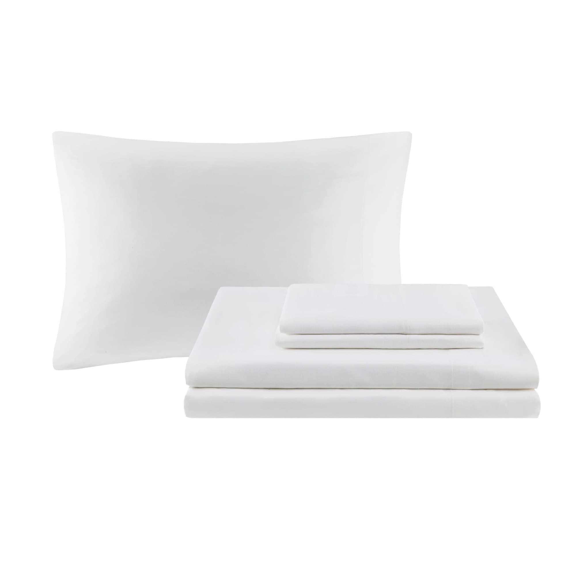 Madison Park Essentials Loretta 24 pièces dans un sac avec panneaux de fenêtre et ensemble de draps