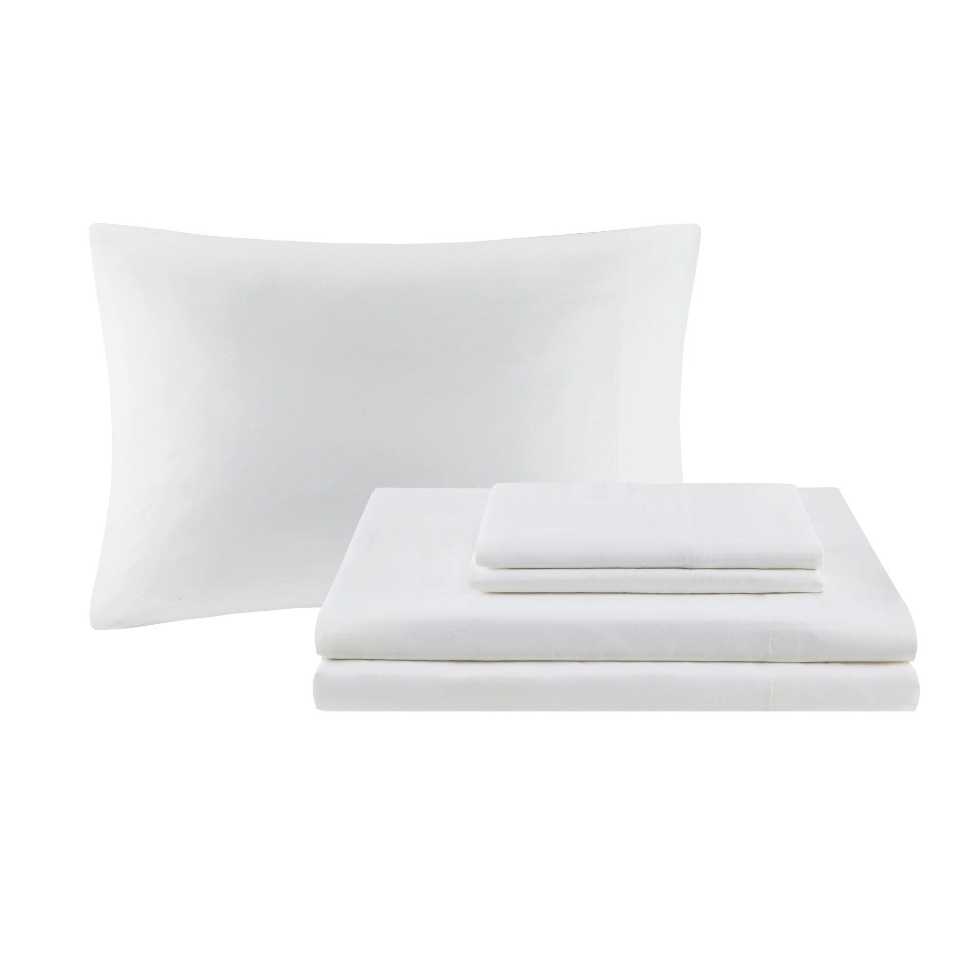 Madison Park Essentials Loretta 24 pièces dans un sac avec panneaux de fenêtre et ensemble de draps