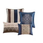 Madison Park Essentials Parker Jacquard Brodé 24 Pièces Chambre dans un Sac