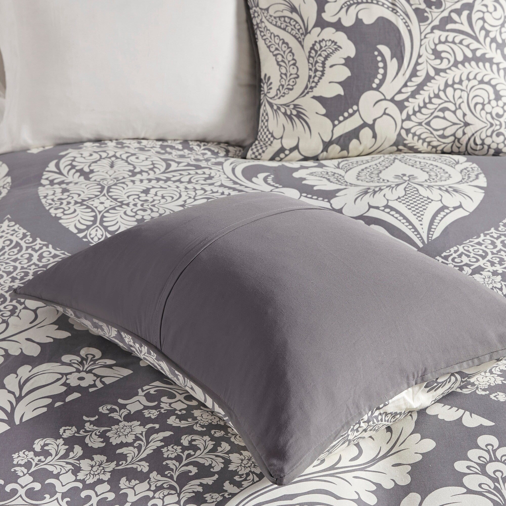 Ensemble de couette en coton imprimé Madison Park Marcella 7 pièces