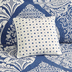 Ensemble de couette en coton imprimé Madison Park Marcella 7 pièces