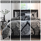 Ensemble de couette en coton imprimé Madison Park Marcella 7 pièces