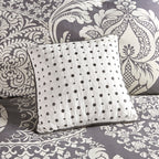 Ensemble de couette en coton imprimé Madison Park Marcella 7 pièces