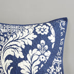 Ensemble de couette en coton imprimé Madison Park Marcella 7 pièces